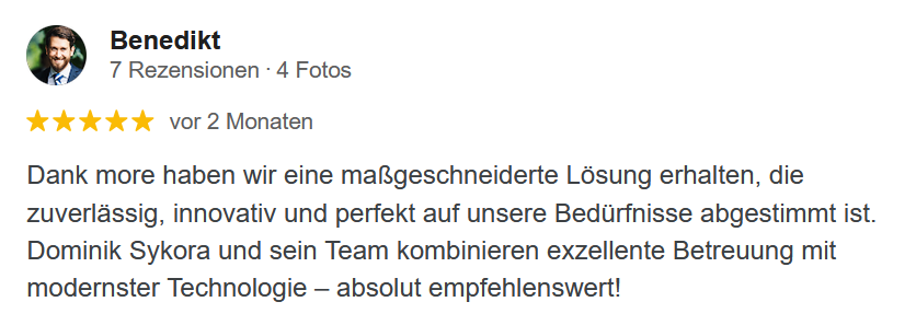 Kundenfeedback